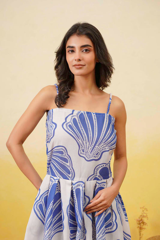 Azure Short Dress