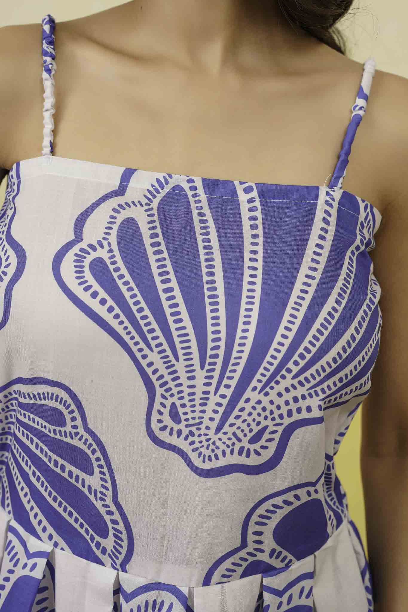 Azure Short Dress