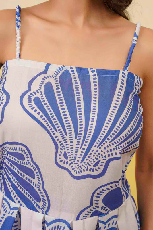 Azure Short Dress
